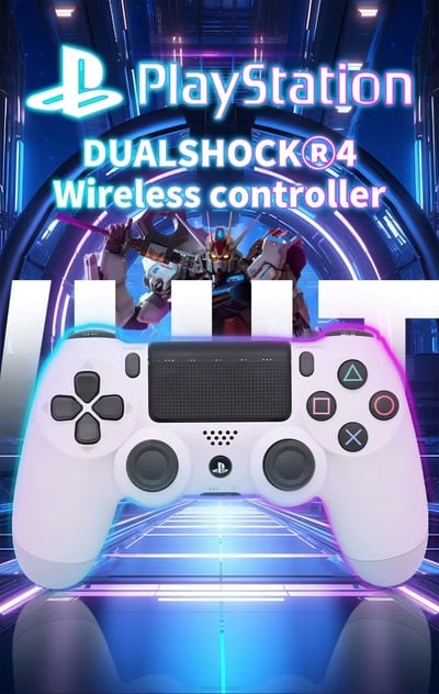 100% Original Sony PlayStation DUALSHOCK 4 Wireless Controller for PS4, PS4 Pro, PS4 Slim