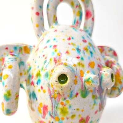 Ceramic Art "Oscar Cosmic Drop" by Naosourita