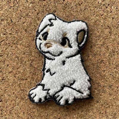 Pocket Stoat 3” Chenille Embroidered Patch