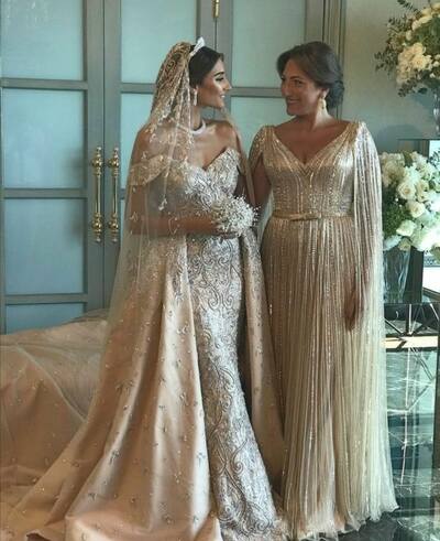 Elegant Sheath Sequins Mother of the Bride/Groom Dress Evening Formal Prom Dress