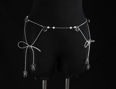 Lingerie Style with bows Waist Chain / Body Chain