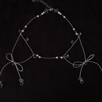 Lingerie Style with bows Waist Chain / Body Chain - Thumbnail 2