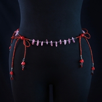 Buddha crystal Waist chain / Body chain - Thumbnail 1