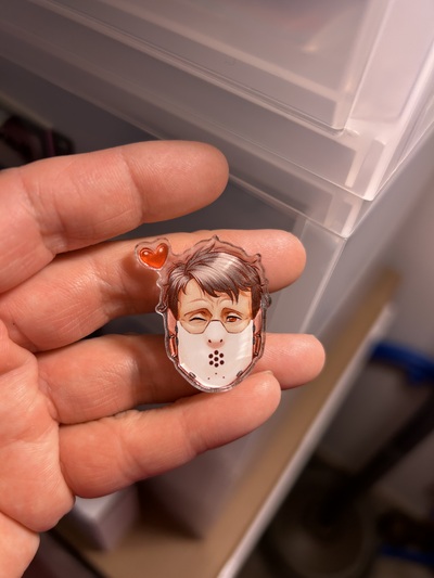 Pin - Hannibal mask