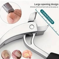 1Pc Professional Nail Clippers G31 – Heavy-Duty Toenail Trimmer with Anti-Splatter - Thumbnail 2