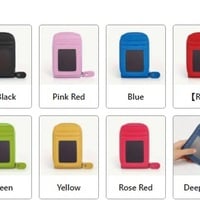 Set of 5 Mini RFID Blocking Card Holders – Multi-Slot Wallets  - Thumbnail 2