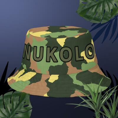 NUKOLO Camo bucket hat