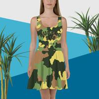 NUKOLO Camo skater dress - Thumbnail 2