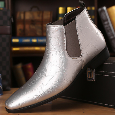 Men's slip on chelsea boots - Thumbnail 3