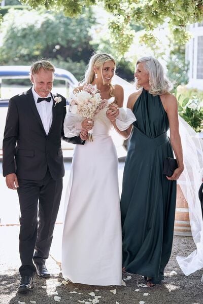 Elegant Blue Mother of the Bride/Groom Dress Evening Formal Prom Dress