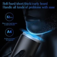 Littlelofa Mini Electric Shaver | Portable & Rechargeable | Travel Beard & Face Shaver - Thumbnail 3
