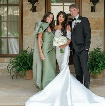 Elegant Sheath Blue Mother of the Bride/Groom Dress Evening Formal Prom Dress