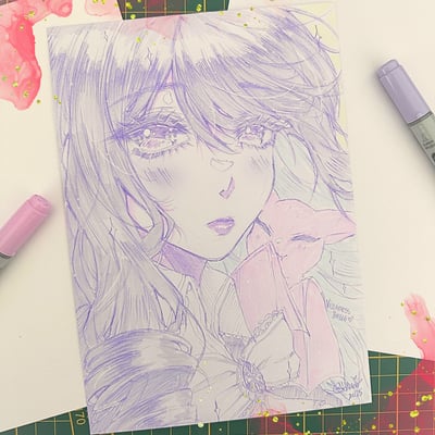 Villainess Belle Original Art 07