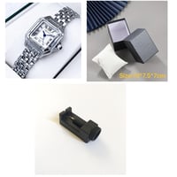 Waterproof Women's Square Watch | Stylish Alloy Band | Stainless Steel Clasp | Multiple Colors - Thumbnail 1