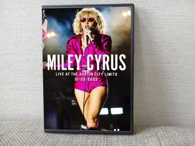 MILEY CYRUS Live At The Austin City Limits 01.22.2022 DVD