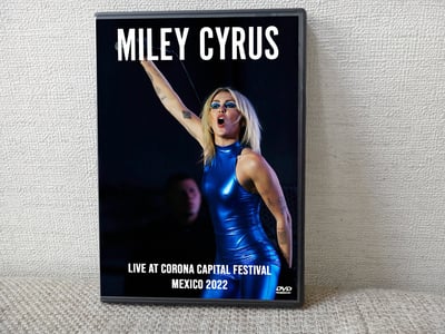 MILEY CYRUS Live At Coron Capital Festival, Mexico 2022 DVD