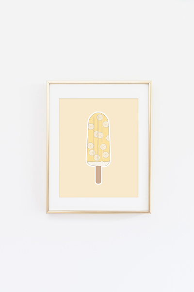 Fruity Popsicle Print (color options)