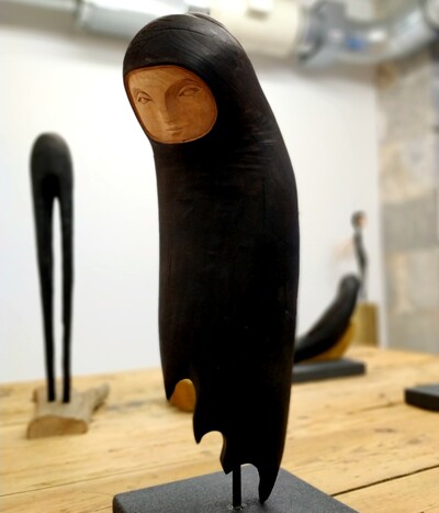 Wooden creatures "Taliesin" by TACH POLLARD