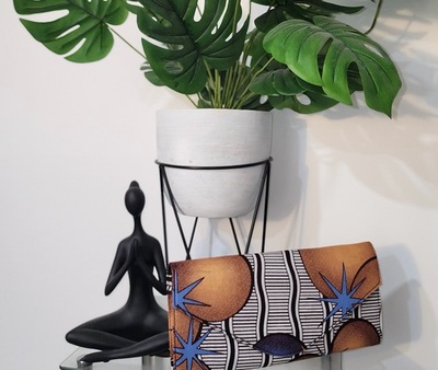 Ankara Print Large Clutch