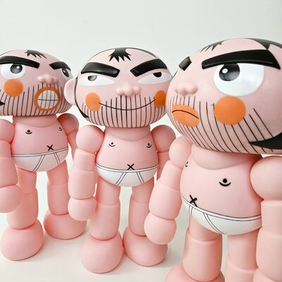 Arttoy choose your favorite "happy, serious or angry judas z naked" by judas arrieta - Thumbnail 1