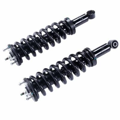 Front Complete Shock Absorber Assemblies – Left & Right Suspension Struts for 2001-2007 Toyota Sequoia