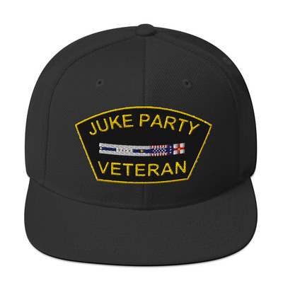 Juke Party Veteran Snapback Hat