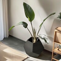 25.98" Modern Cat Litter Box Enclosure | Multi-Functional Pet Furniture | Side Table & Planter Stand - Thumbnail 3