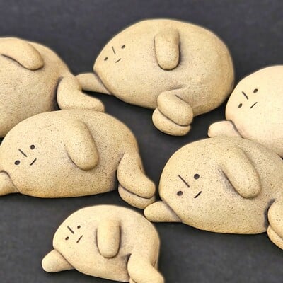 Art sculpture "flat chuck" by toinz - Thumbnail 1