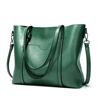 New Women Handbag Retro Tote Bag Green