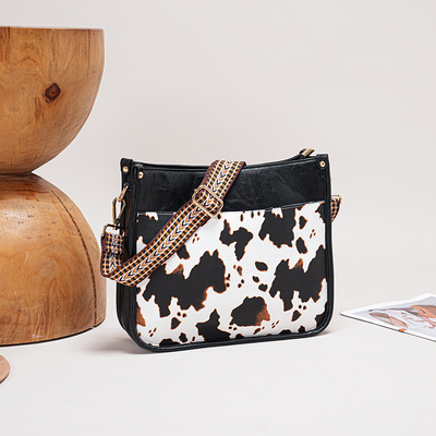 Fashion Women's Leopard Tote Bag Black