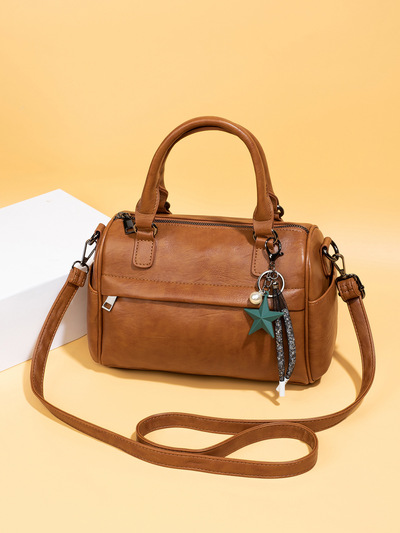 Fashion Large Capacity Crossbody Bag Shoulder Bag Brown