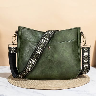 Fashion Women's Bag Vintage Handbag Green