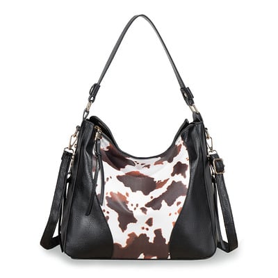 European and American Large Capacity Handbag Black