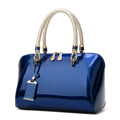 Women Top Handle Satchel Handbags Shoulder Bag Messenger Tote Bag Purse Blue