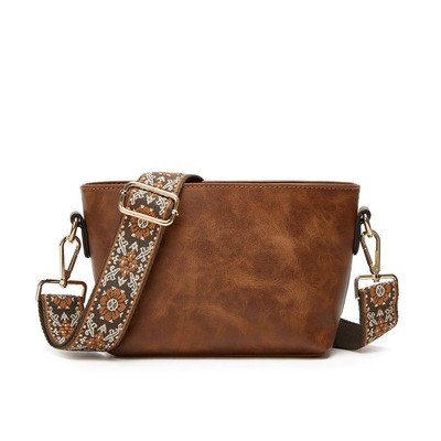 Women Purses and Handbags Leather Top Handle Satchel Shoulder Bags Brown