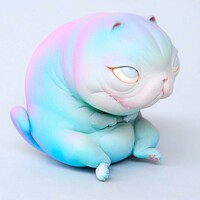 Art Creature by Katyushka Art "SWEET CAT"  - Thumbnail 2