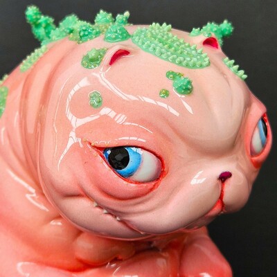 Art creature by katyushka art "cactus cat"  - Thumbnail 4