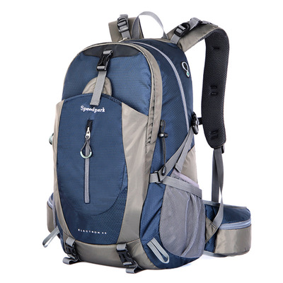 Outdoor 40L Backpack, Hiking Bag, Travel Bag Blue