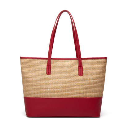 Fashion Women's Beach Bag Shoulder Bag Red