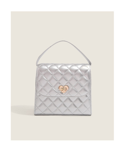 Womens Handbags Ladies Purse Satchel Shoulder Bags Silver