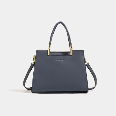 Large Canvas Tote Bag for Women,Womens Laptop Work Book Bags Crossbody Purse Handbag Blue