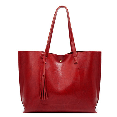 Women's Large Tote Purse Bag Red