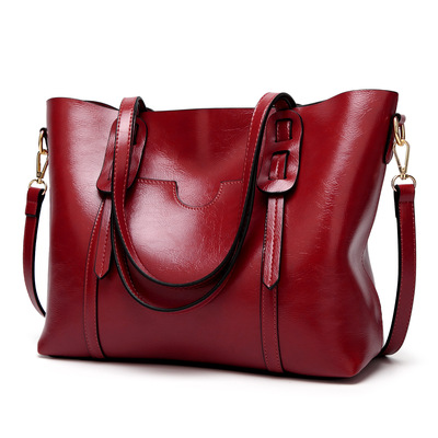 Women Ladies Handbags Tote Bag Hobo Purse Satchel Shoulder Bags Red