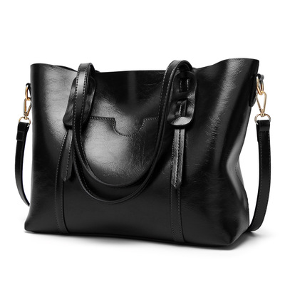 Women Ladies Handbags Tote Bag Hobo Purse Satchel Shoulder Bags Black