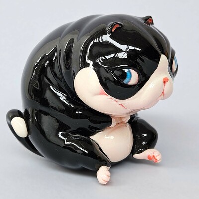 Art Creature by Katyushka Art "BW CAT"