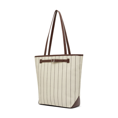 Genuine Leather Tote Bag for Women Brown