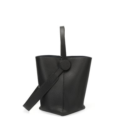 Genuine Leather Women Purses and Handbags Shoulder Bag Black