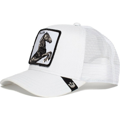 Baseball Cap Adjustable Size STALLION White
