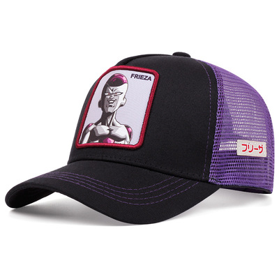 Cartoon Dragon Ball Baseball Cap FRIEZA Black