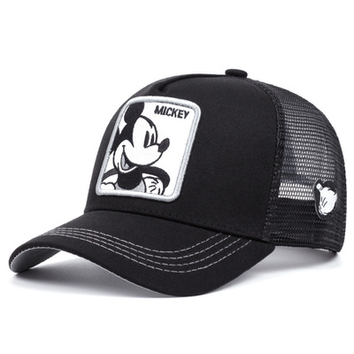 Cartoon Embroidered Baseball Cap MICKEY Black